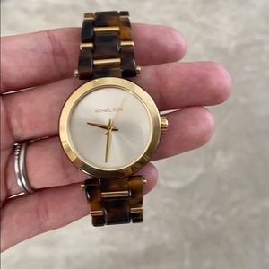 Women’s Michael Kors Tortoise watch